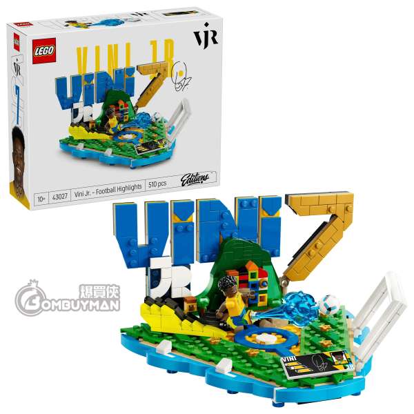 LEGO 43027 Vini Jr. – Football Highlights 雲尼素斯 足壇焦點 (Editions)