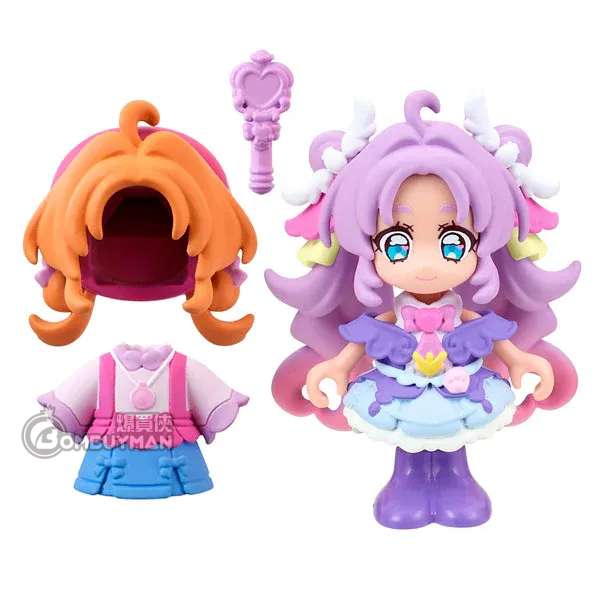 BANDAI - 名偵探光之美少女-變身膠公仔 解謎天使