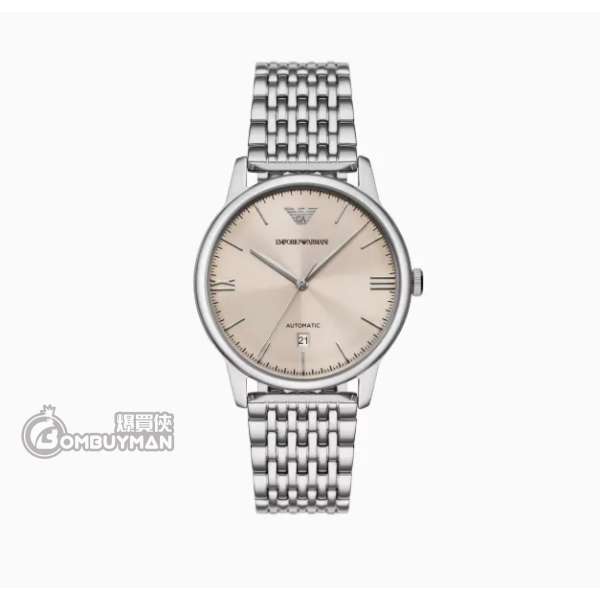 Armani AR60082 不鏽鋼男士機械手錶