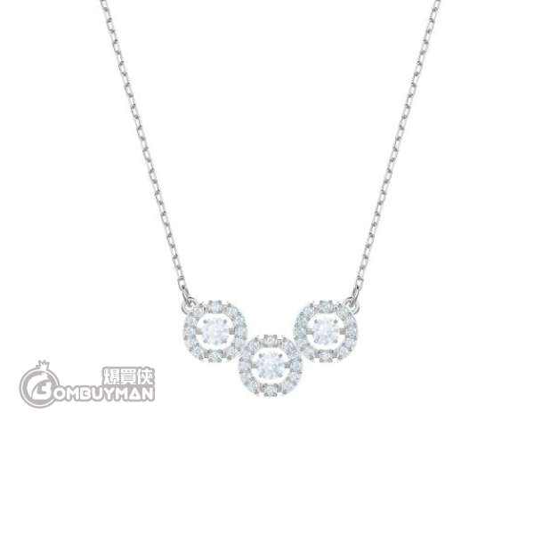 Swarovski 施華洛世奇 5465275 Sparkling Dance 三鑽跳動的心頸鍊