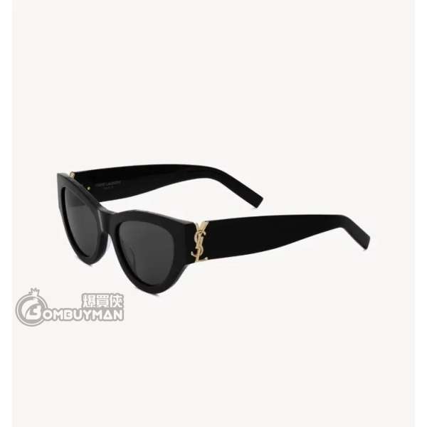 SAINT LAURENT# SLM94001 太陽眼鏡 黑色