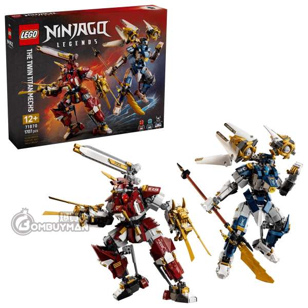 LEGO 71870 The Twin Titan Mechs 雙子鈦機械人 (NINJAGO)