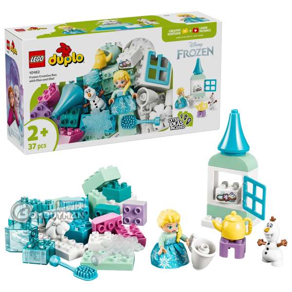 LEGO 10462 Frozen Creative Box with Elsa and Olaf 艾莎和雪寶的冰雪奇緣創意百寶盒 (DUPLO)