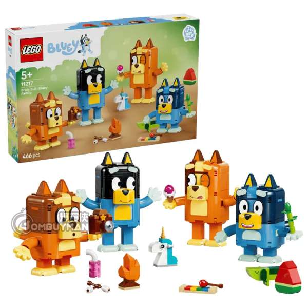 LEGO 11217 Brick-Built Bluey Family 積木版布麗一家 (Bluey)