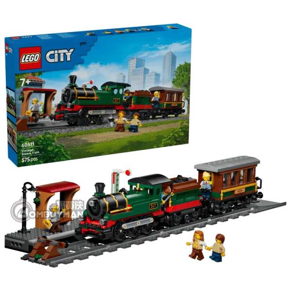 LEGO 60511 Vintage Steam Train 復古蒸汽火車 (City)