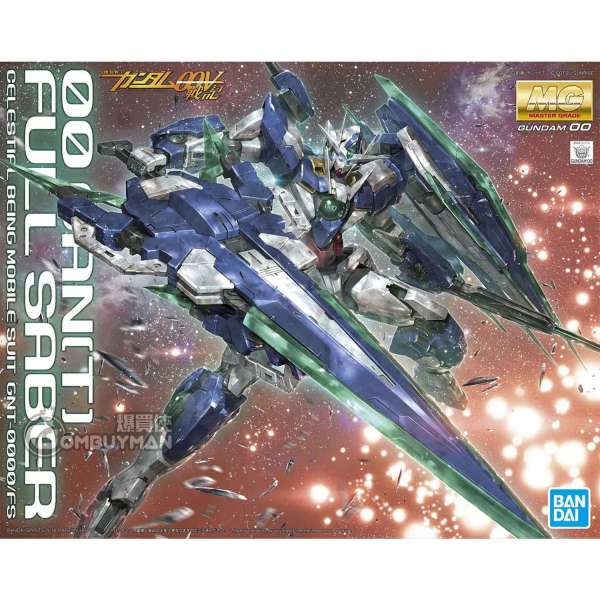 BANDAI - MG 1/100 量子型OO高達 全刃武裝 Gundam 00 QAN[T] FULL SABER