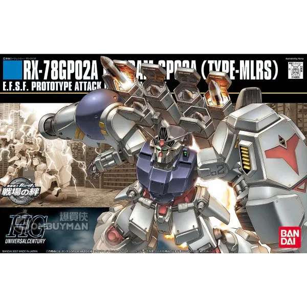 BANDAI - HGUC 1/144 高達 GP-02A 賽薩里斯 MLRS 裝備