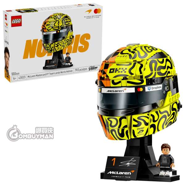 LEGO 43023 McLaren Mastercard F1® Team Lando Norris Helmet (Editions)