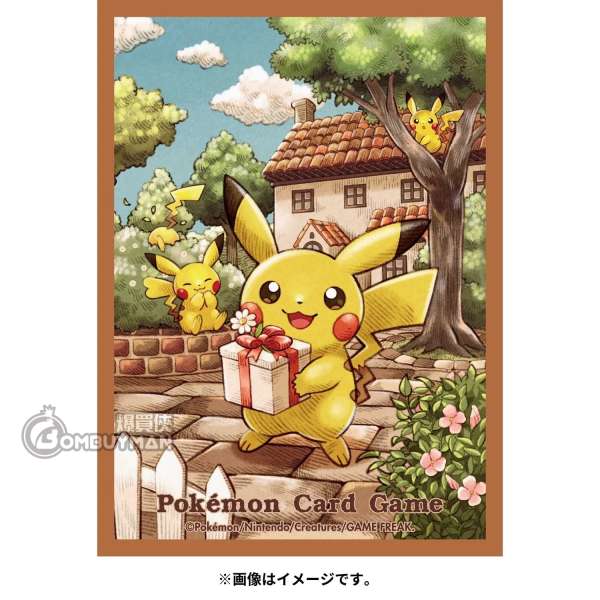 Pokémon 寶可夢造型卡套 比卡超的禮物 (64 Sleeves)