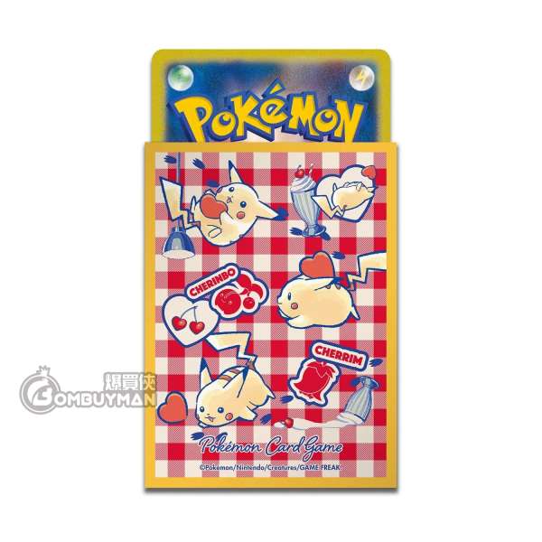 Pokémon 寶可夢造型卡套 皮卡丘與愛心 (64 Sleeves)