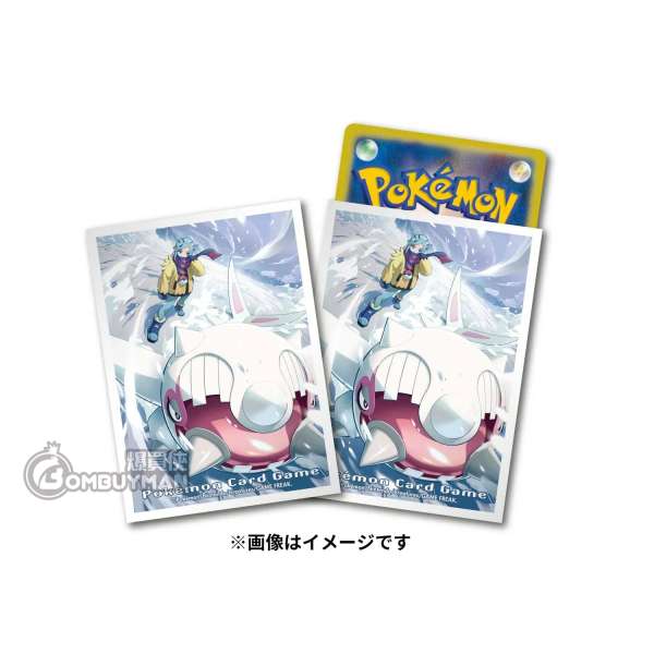 Pokémon 寶可夢造型卡套 格魯夏與浩大鯨 (64 Sleeves)