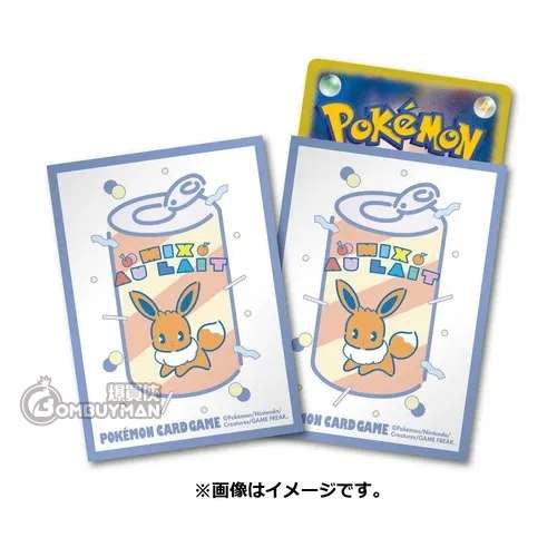 Pokémon 寶可夢造型卡套 伊布 混合歐蕾 (64 Sleeves)