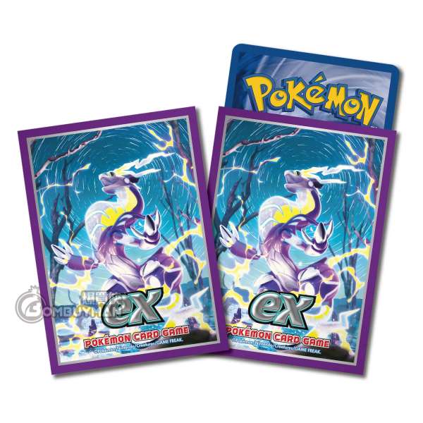 Pokémon 寶可夢造型卡套 紫ex 密勒頓 (64 Sleeves)