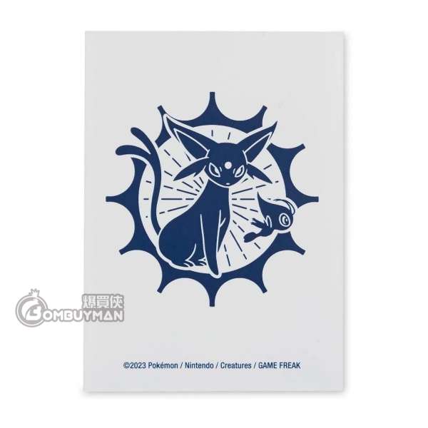 Pokémon 寶可夢造型卡套 太陽伊布與雪拉比 (65 Sleeves)