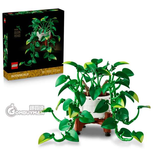 LEGO 11512 Hanging Golden Pothos 垂掛黃金葛 (Botanicals)