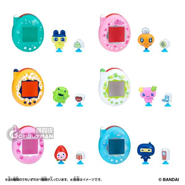 Tamagotchi Pitta 蛋殼吸盤公仔 Vol.2 盲盒 (隨機1隻)