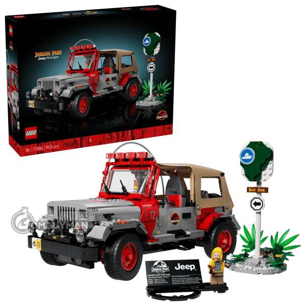 LEGO 77984 Jurassic Park Jeep® Wrangler (Jurassic World,侏羅紀世界)