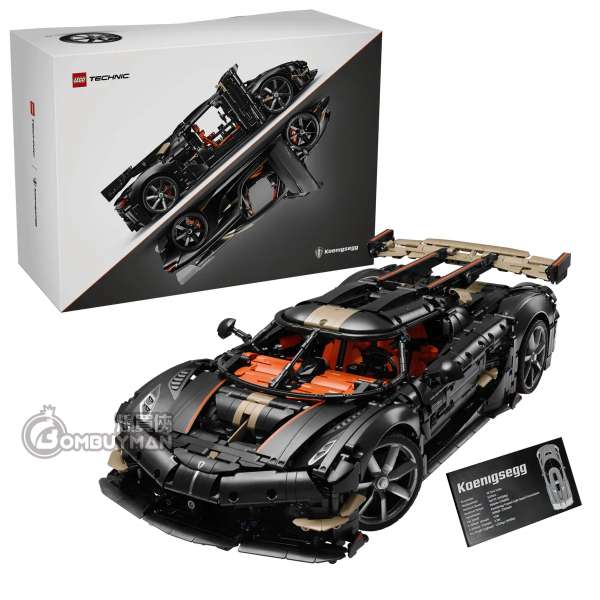 LEGO 42232 Koenigsegg Sadair's Spear Megacar 巔峰超跑 (Technic)