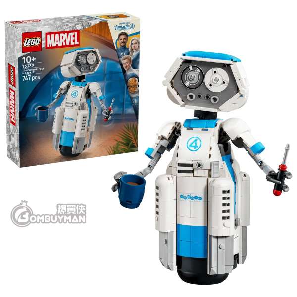 LEGO 76339 The Fantastic Four H.E.R.B.I.E. (DC Comic Super Heroes)