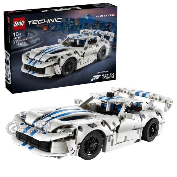 LEGO 42234 Dodge Viper GTS-R Sports C