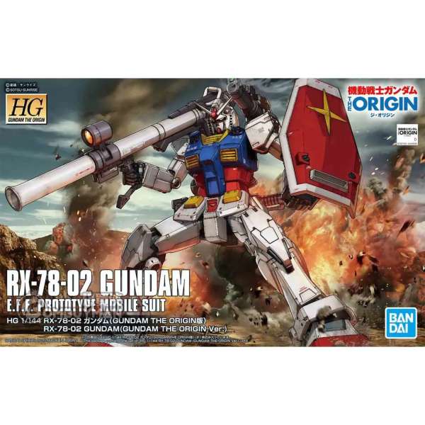 BANDAI - HG 1/144 RX-78-02 高達 [THE ORIGIN]