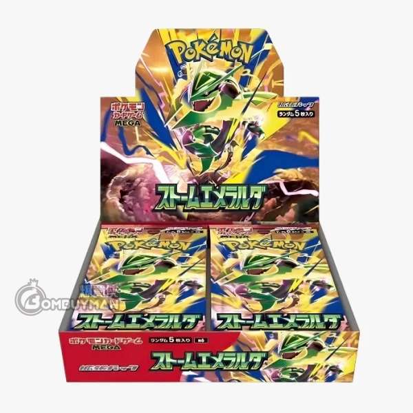 Pokémon 日版 寶可夢集換式卡牌遊戲 超級進化 擴充包 綠寶石風暴 - M6 (原盒30包)