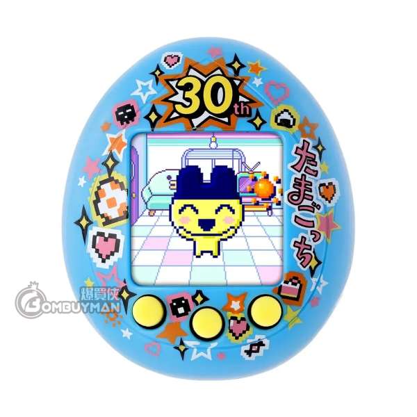 TAMAGOTCHI - [魂SHOP限定] TAMAGOTCHI Mametchi 30週年 記念版機 籃色