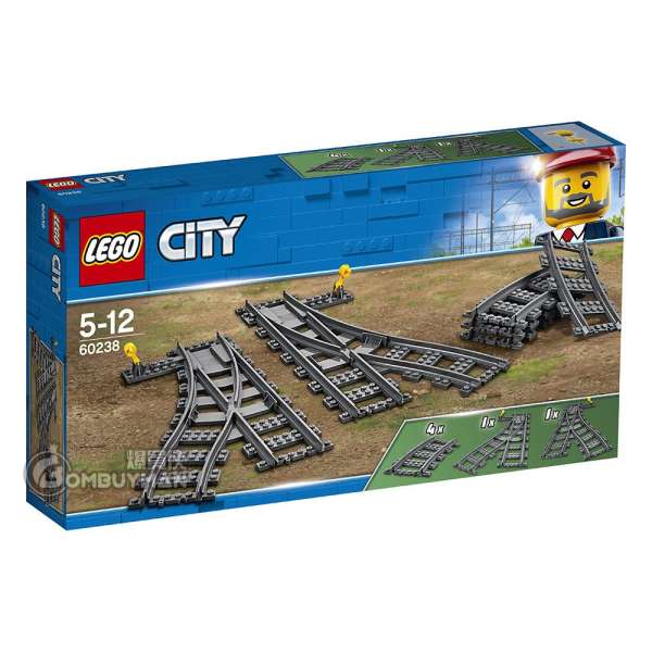 LEGO 60238 Switch Tracks 切換式軌道 (City)