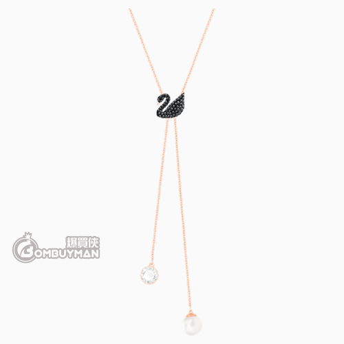 施華洛世奇 5351806 SWAROVSKI ICONIC SWAN Y形項鏈