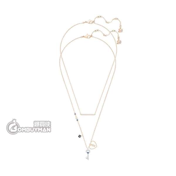 施華洛世奇 5273295 GLOWING OVAL Key 頸鏈