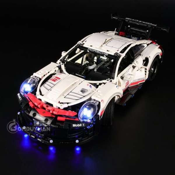 Lightailing LEGO 42096 Porsche 保時捷 911 RSR 燈光組件 (不包含LEGO)