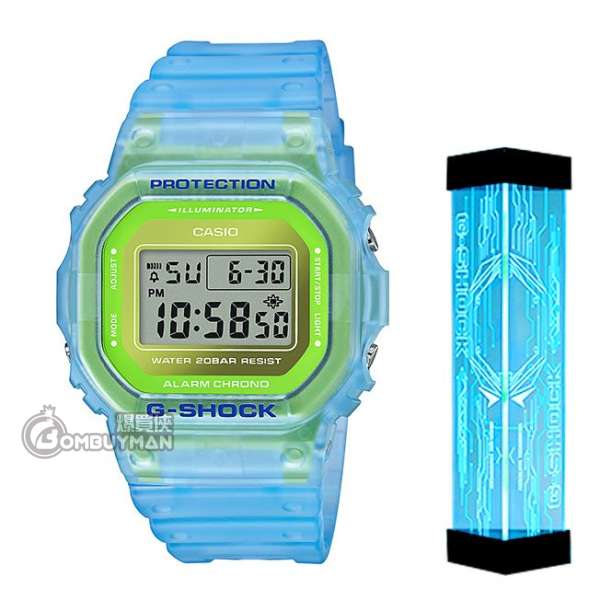 CASIO G-Shock #DW-5600LS-2『冰電之韌主題系列』