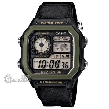 CASIO General #AE-1200WHB-1B