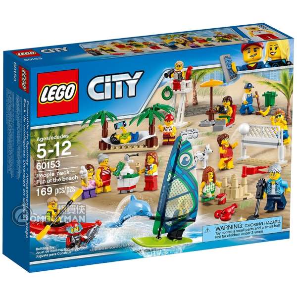 LEGO 60153 People pack – Fun at the beach (City)