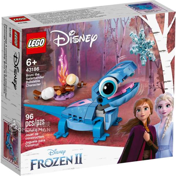 LEGO 43186 Bruni the Salamander Buildable Character「火靈」布魯尼 (Frozen 魔雪奇緣)