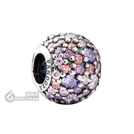Pandora - CHARMS - Pink Sparkles Pavé Ball Charm #791261ACZMX