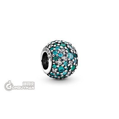 Pandora - CHARMS - Ocean Mosaic Pavé Ball Charm #791261MCZMX