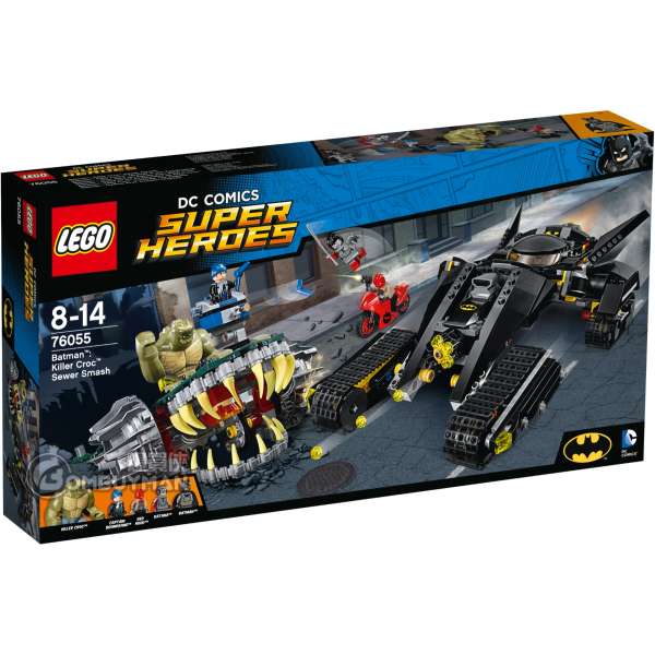 LEGO 76055 Batman™: Killer Croc™ Sewer Smash (Batman™蝙蝠俠,DC Comics)