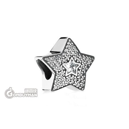 Pandora - CHARMS - Pavé Wishing Star Charm #791384CZ
