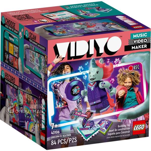 LEGO 43106 Unicorn DJ BeatBox (VIDIYO™)