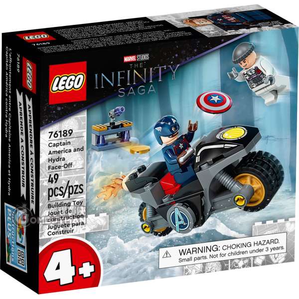 LEGO 76189 Captain America and Hydra Face-Off 美國隊長與九頭蛇對決 (無限傳說,漫威)