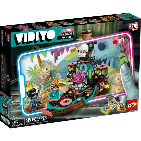 LEGO 43114 Punk Pirate Ship 朋克海盜船 (VIDIYO™)
