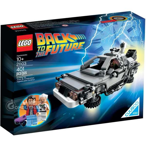 LEGO 21103 The DeLorean Time Machine (Back to the Future, Ideas)