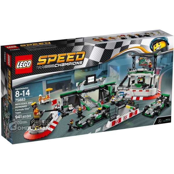 LEGO 75883 Mercedes AMG Petronas Formula One Team 一級方程式賽車隊 (Speed Champions)