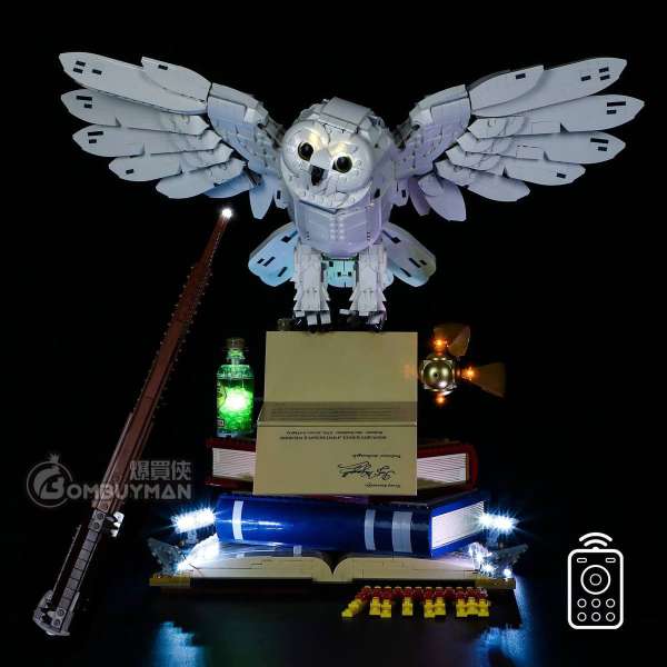 Briksmax LEGO 76391 Hogwarts™ Icons - Collectors' Edition Light Set with Remote (LEGO not included)